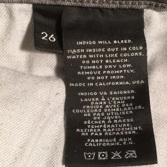 J Brand gotham super skinny size 26 grey - Picture 9 of 15